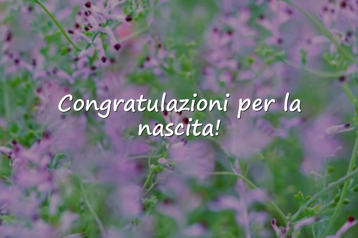 Immagini con auguri di nascita - 4