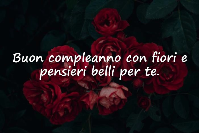 Immagini con buon compleanno fiori - 20
