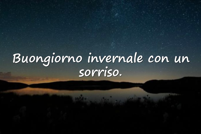 Immagini con buongiorno invernale - 1
