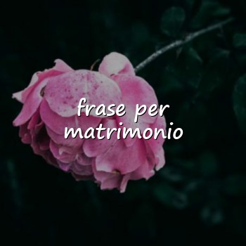 frase per matrimonio - 2026