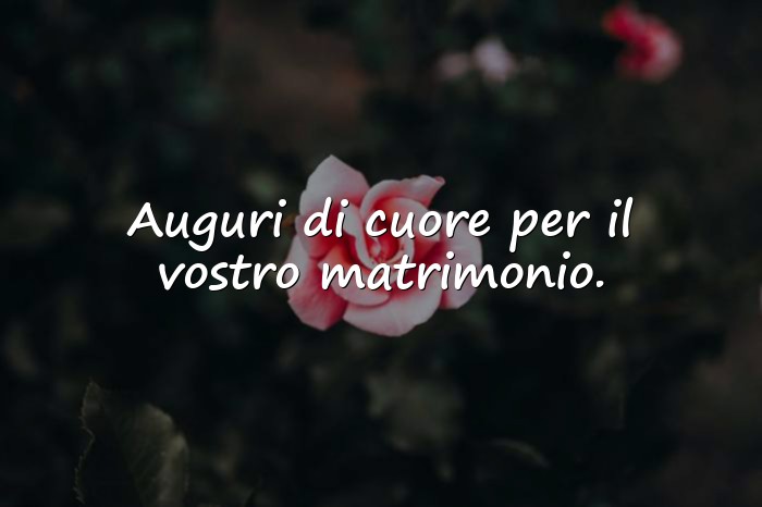 Immagini con frase auguri matrimonio - 1