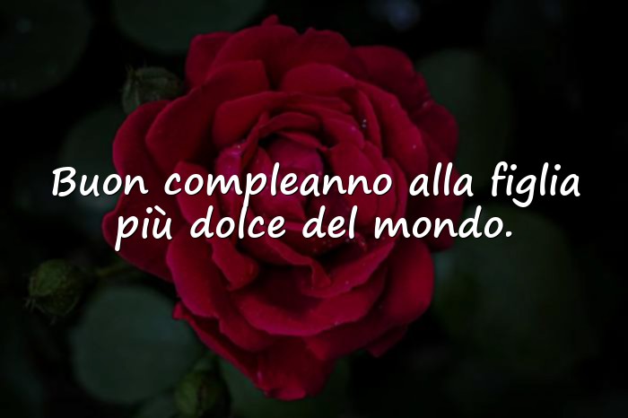Immagini con frase compleanno figlia - 21
