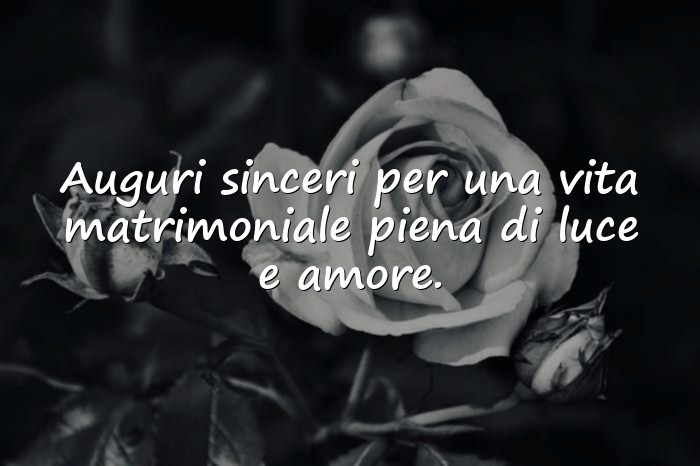 Immagini con Frasi augurali per matrimonio - 20