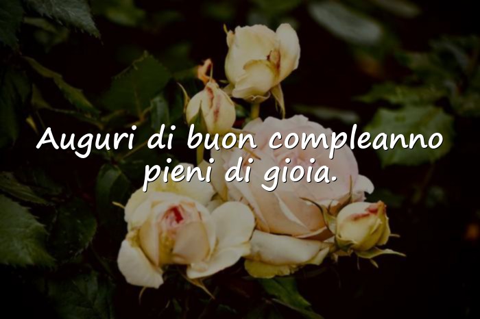 Immagini con frasi di buon compleanno - 1